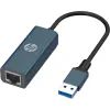 Перехідник USB AM to RJ45 Ethernet 1000Mbps HP (HP_DHC-CT101)