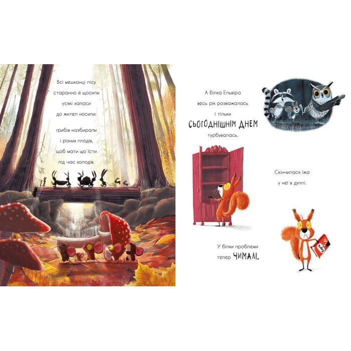 Книга Дві білки і шишка з гілки - Рейчел Брайт Ранок (9786170977427) зображення 3