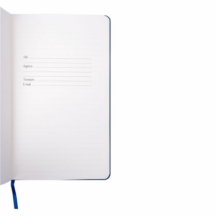 Блокнот Berganote Delgado А5, синій (50040438-03) зображення 6