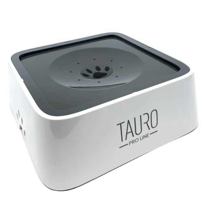 Посуд для собак Tauro Pro Line Сухі вуса 2 л сіра (ELP63167)