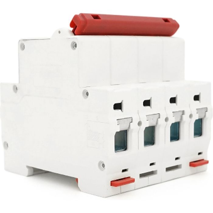 Автоматичний вимикач ZUOYI Z7-63Z 4P C25 DC1000V зображення 2