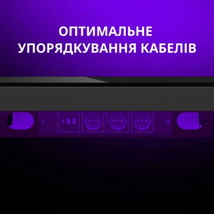 Комп'ютерний стіл Lorgar PRO 80W Wood Black (LRG-DP80W) зображення 11