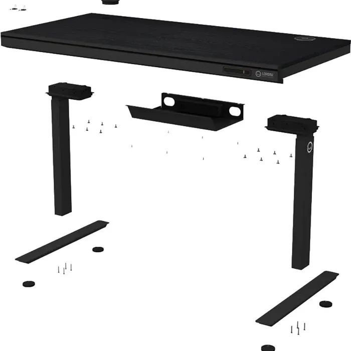 Комп'ютерний стіл Lorgar PRO 80W Wood Black (LRG-DP80W) зображення 4