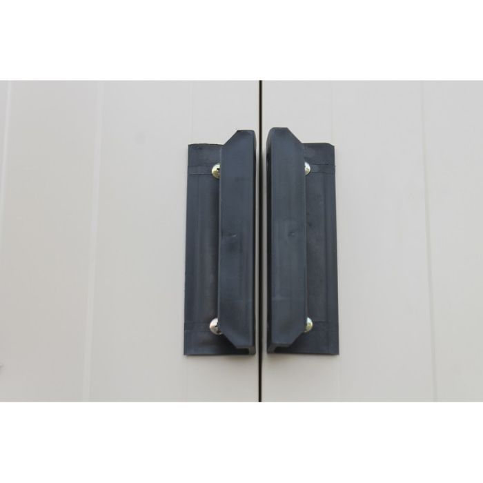 Садовий будиночок Duramax металевий Eco 320х302х196 см сірий-білий (5189) зображення 6