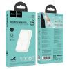 Батарея універсальна HOCO 10000mAh Grace PD/20W Magnetic White (J141 / 714985) зображення 7