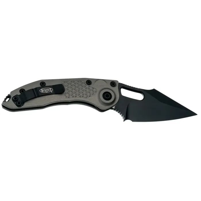 Нож Microtech Stitch Black Blade Natural Clear (169-1NC) изображение 2