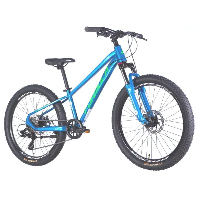 Велосипед Formula 24" THOR DD CS рама-12" Al 2026 синій з зеленим (OPS-FR-24-446) изображение 2