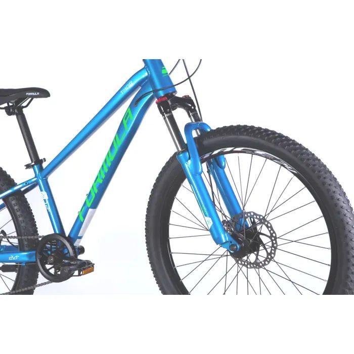 Велосипед Formula 24" THOR DD CS рама-12" Al 2026 синій з зеленим (OPS-FR-24-446) изображение 4