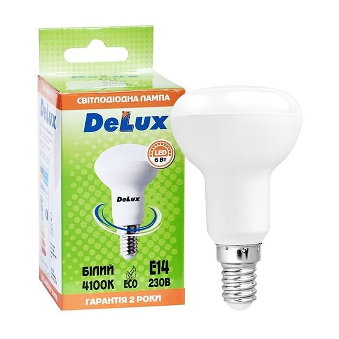 Лампочка Delux FC1N 6Вт R50 4100K 230В E14 (90023551) зображення 2