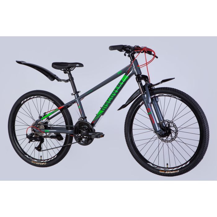 Велосипед Discovery 24" QUBE DD CS рама-11,5" AL 2025 сірий (OPS-DIS-24-336) изображение 2