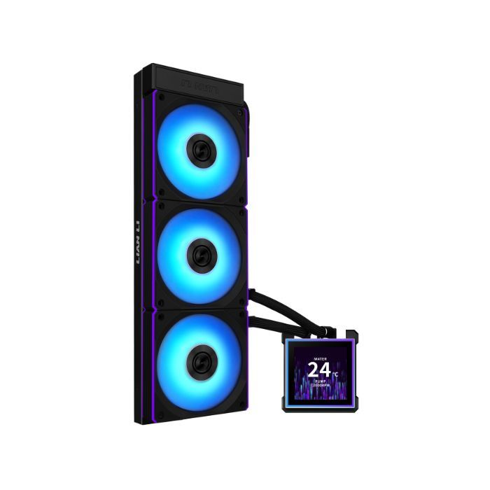 Система рідинного охолодження Lian Li HydroShift II LCD-S 360CL Black (G89.GHS2LCDS36CB.00) зображення 3