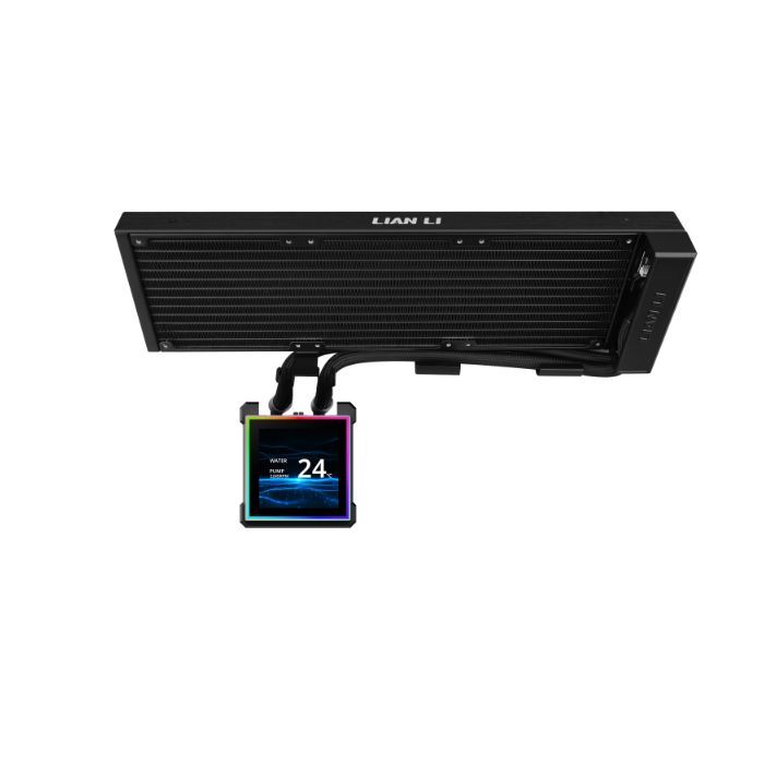 Система рідинного охолодження Lian Li HydroShift II LCD-S 360CL Black (G89.GHS2LCDS36CB.00) зображення 6