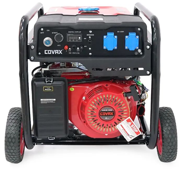 Генератор COVAX XL7500CV-E2, 5.0kW, 220V, 50Hz, DC12V, 13HP, электро стартер, 25L (XL7500CV-E2) изображение 2