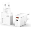 Зарядное устройство Grand-X GaN 1xUSB-C + 1xUSB QC3.0 45W white (CH-460W) изображение 4