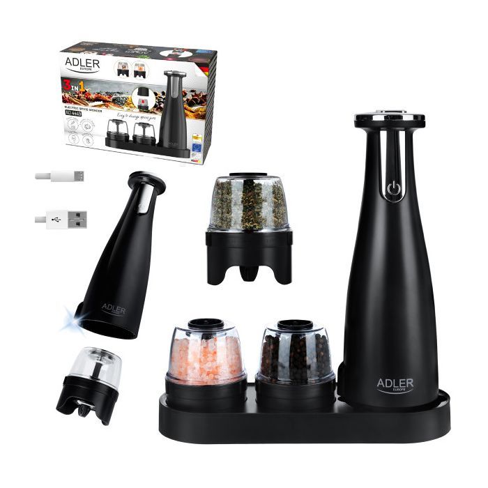 Мельница для специй Adler AD 4449 black (AD4449B) изображение 6