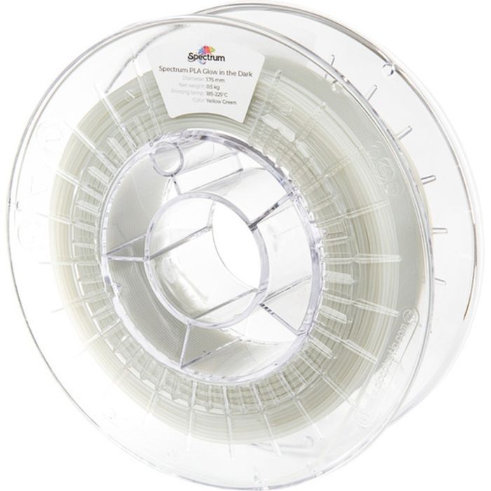 Пластик для 3D-принтера Spectrum PLA Glow in the Dark 1.75mm 0.5kg YELLOW-GREEN (80168)