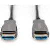 Кабель мультимедийный HDMI M to HDMI M 15m 4K AOC hybrid-fiber black Digitus (AK-330125-150-S) изображение 2
