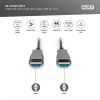 Кабель мультимедийный HDMI M to HDMI M 15m 4K AOC hybrid-fiber black Digitus (AK-330125-150-S) изображение 4
