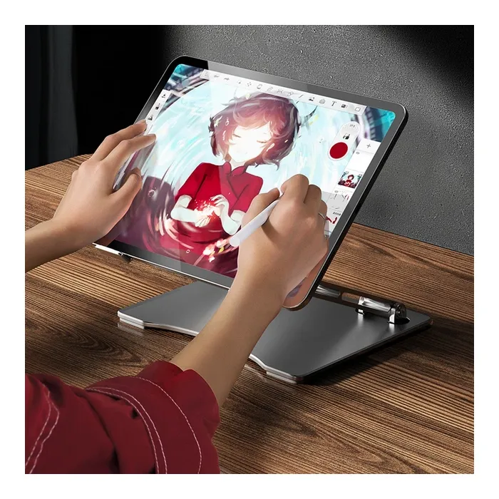 Подставка для ноутбука RTAKO RS-CP75A Dual-Layer Carbon Steel Laptop Stand (6930539527331) изображение 7