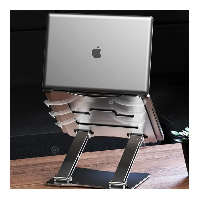 Подставка для ноутбука RTAKO RS-CP75A Dual-Layer Carbon Steel Laptop Stand (6930539527331) изображение 9