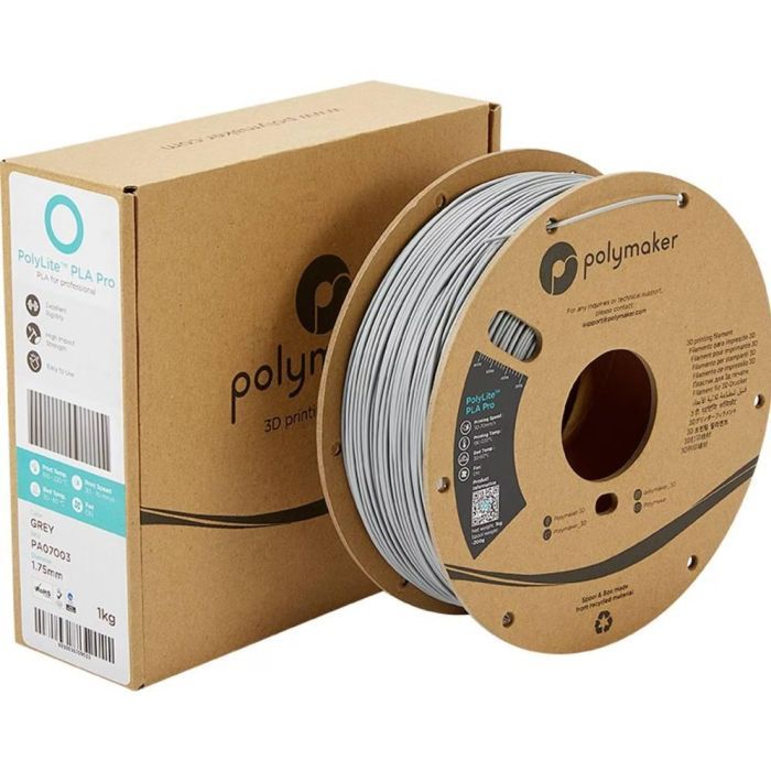 Пластик для 3D-принтера Polymaker PLA POLYLITE PRO 1,75mm 1kg YELLOW (PA07009) зображення 5