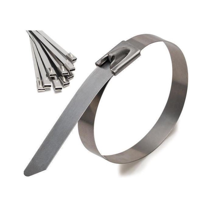 Стяжка Voltronic металлическая (100 штук) 4.6х400mm (YT-CM4,6х400mm)