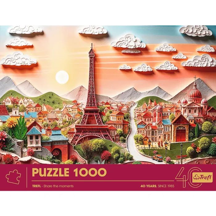 Пазл Trefl Jubileusz Париж, 1000 елементів (5900511400441) зображення 3