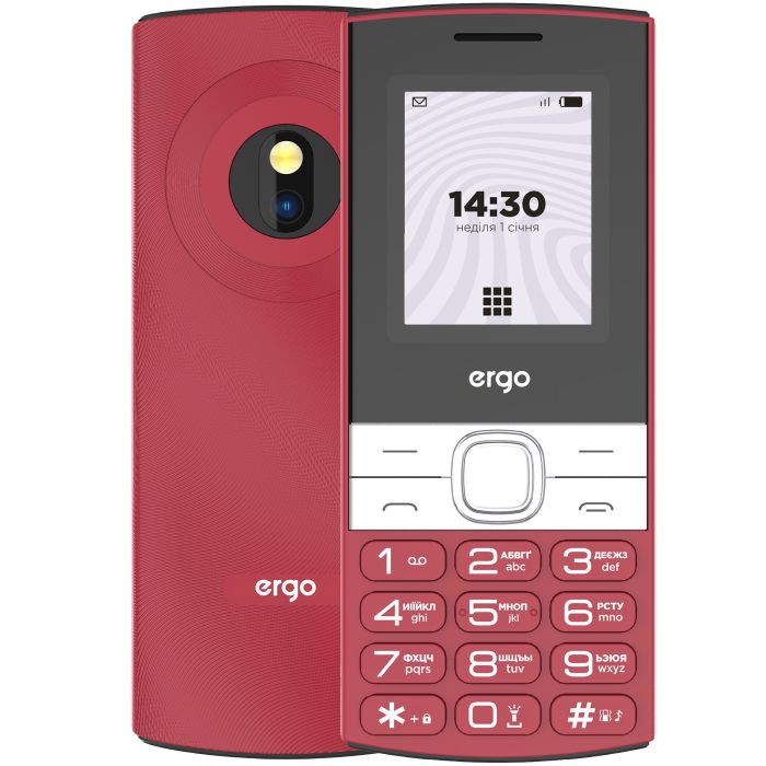 Мобильный телефон Ergo B185 Black