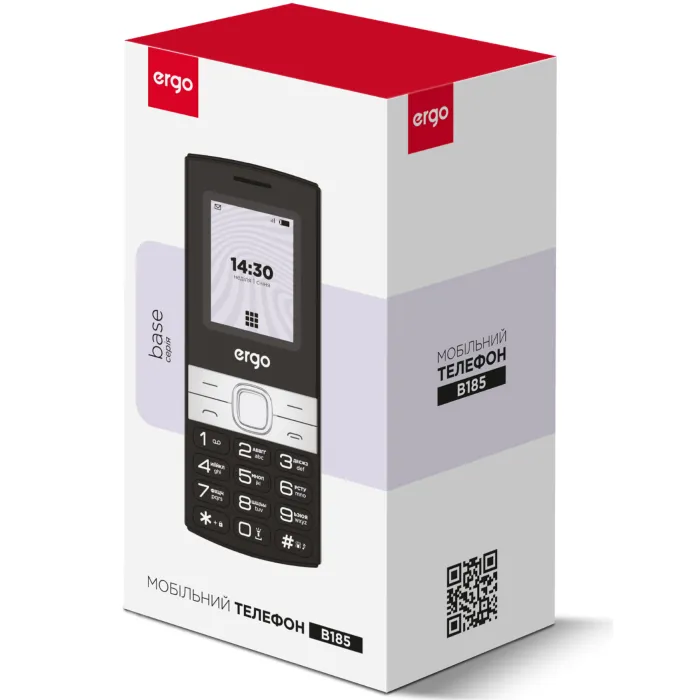 Мобильный телефон Ergo B185 Black изображение 7