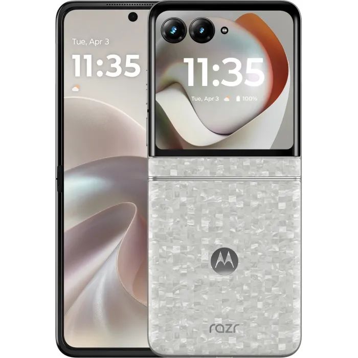 Мобильный телефон Motorola Razr 70 8/256GB Bright White (PBB60008PL)