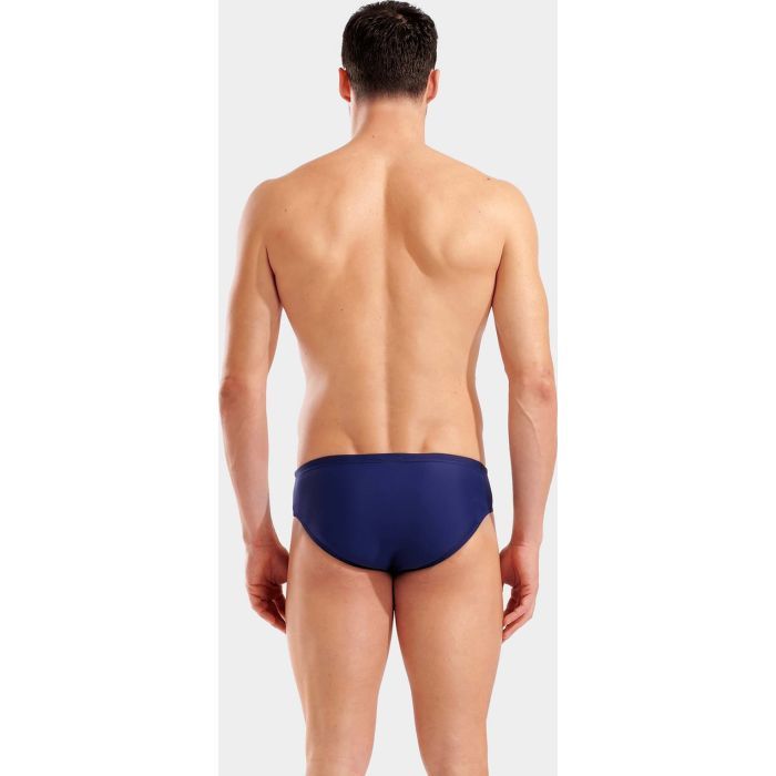 Плавки Arena Double Graphic Swim Briefs 010951-705 темно-синій, помаранчевий 80 (3468337766308) зображення 4