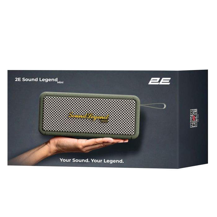 Акустическая система 2E SoundLegend Mini PowerBank IPX6 Green (2E-BSSLMWGN) изображение 11
