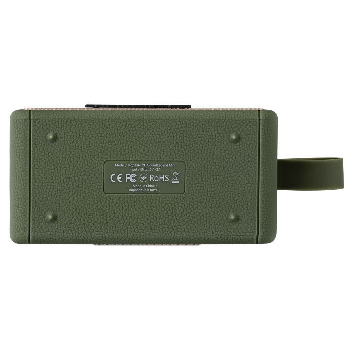 Акустическая система 2E SoundLegend Mini PowerBank IPX6 Green (2E-BSSLMWGN) изображение 7
