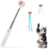 Іграшка для котів Petgravity Інтерактивна висувна вудочка з лазером рожева (PG-CT053P) зображення 3