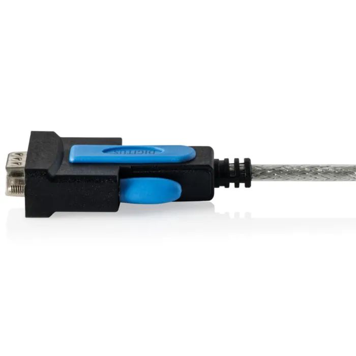 Кабель для передачи данных Digitus USB to COM M 1.8m RS232 FTDI black (DA-70170) изображение 3