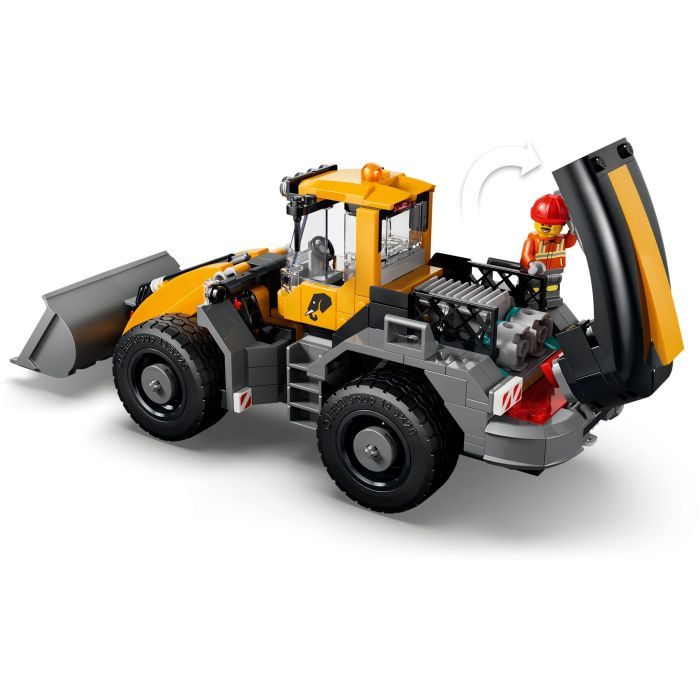 Конструктор LEGO City Самосвал и фронтальный ковшовой погрузчик (60494) изображение 4