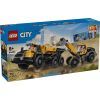 Конструктор LEGO City Самосвал и фронтальный ковшовой погрузчик (60494)