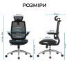 Офісне крісло Sihoo M59AS Mesh Black (M59AS-M302) зображення 13