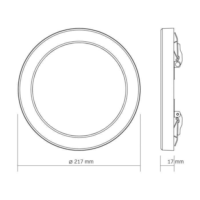 Світильник Videx DL6R 18W 3000K-4000K-6500K White (VL-DL6R-18CW) зображення 11