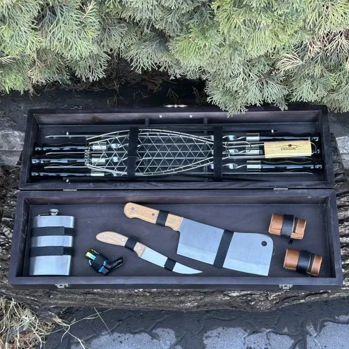 Набор для барбекю Metalzavod Майстер BBQ темний (PN-BBQ-DK) изображение 4