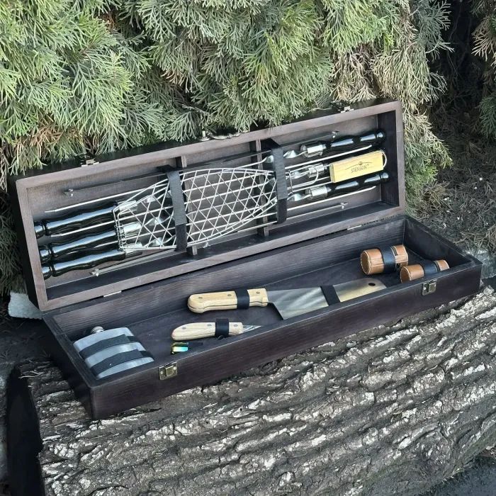 Набор для барбекю Metalzavod Майстер BBQ темний (PN-BBQ-DK) изображение 5