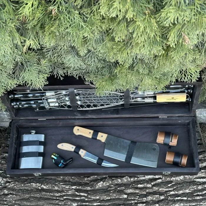 Набор для барбекю Metalzavod Майстер BBQ темний (PN-BBQ-DK) изображение 6
