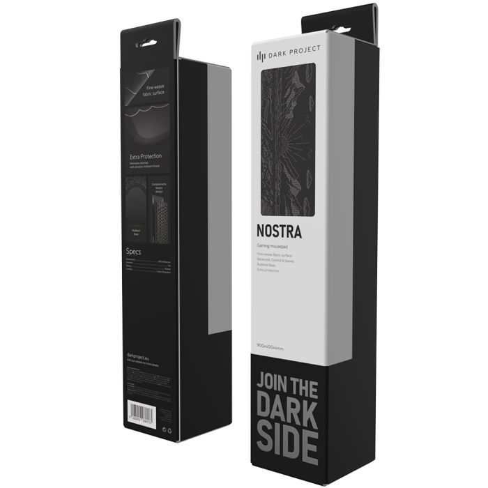 Коврик для мышки Dark Project Terra Nostra XL Black (DPMP_NOSTRA_BLACK_XL) изображение 10