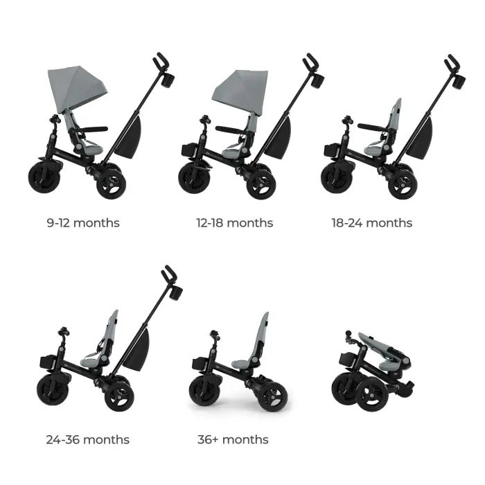 Детский велосипед Kinderkraft Aveo 2 Plus Grey (KRAVEO02GRY0000) (5902533929474) изображение 10