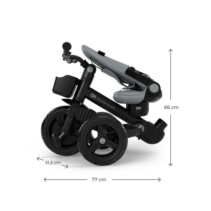 Детский велосипед Kinderkraft Aveo 2 Plus Grey (KRAVEO02GRY0000) (5902533929474) изображение 11