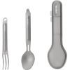 Набір туристичного посуду NexTool Titanium Tableware Set, титан (NE20132)