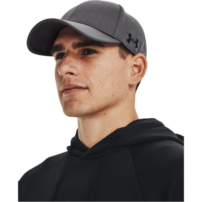 Кепка Under Armour UA M Blitzing Low Team STR сірий 1376702-040 L/XL (196040300092) изображение 3