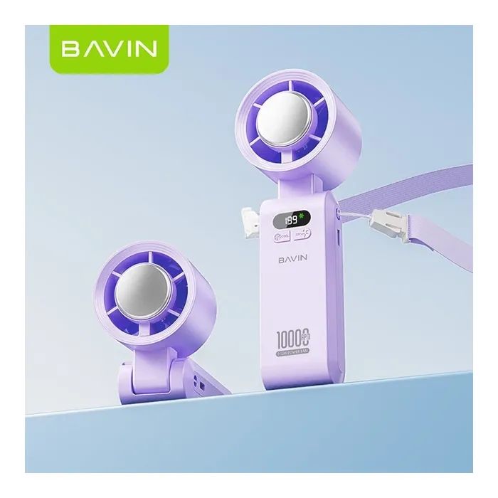 Вентилятор BAVIN BF-004 ICE CUBE TURBO FUN 10000RPM Black-purple (BF-004 BP) изображение 9