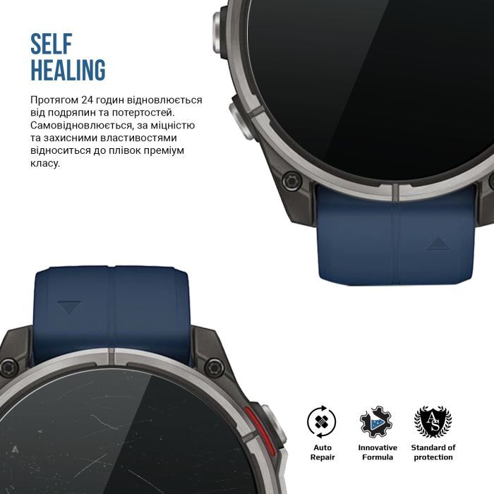 Плівка захисна Armorstandart Matte hydrogel Garmin Quatix 8 51mm 6 pcs (ARM92028) зображення 3