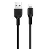 Дата кабель USB 2.0 AM to Lightning 2.0m 2A X20 black HOCO (6957531068860) изображение 2